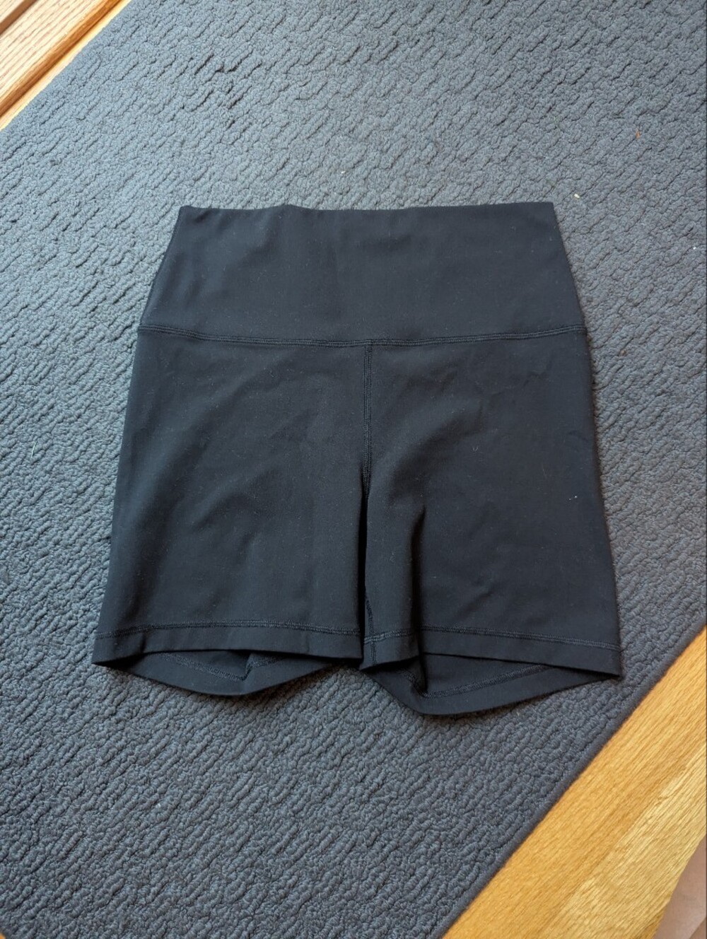 Yogalicious Black High-Waist Bike Shorts
